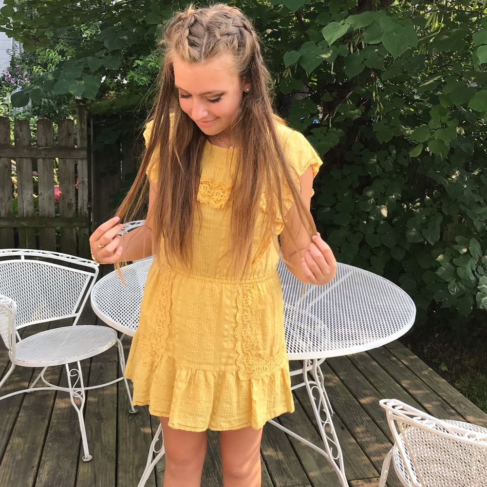 LoveShackFancy LSF Marigold Whitney Dress